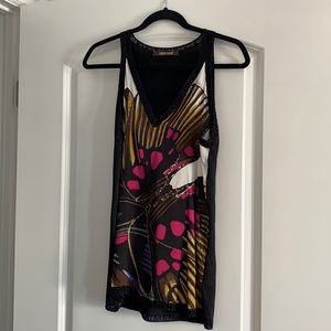 Roberto Cavalli Silk Tank- Authentic